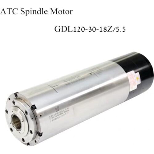 5.5kw ATC Spindle Water Cooled AC380V 18000rpm Automatic Tool Changer Motor BT30