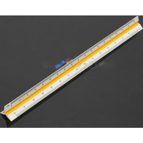 30cm Colorful Straight Ruler Students Stationery for girls Simple Triangular Rulers Kids Scale on Both Sides Acrylic Measuring