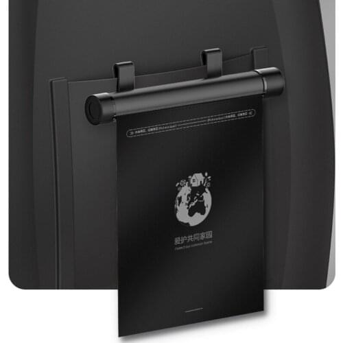 Hanging Car Trash Can Roller Design 40 Pcs Disposable Bags Tearable Waterproof Auto Interior Accessories N0HF