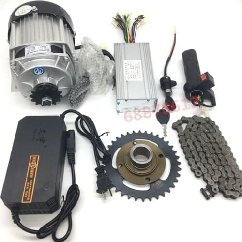 48V 500W 750W permanent magnet brushless DC motor, modified electric vehicle kit