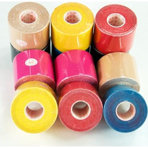 5cm x 3.5m Sports Tape Kinesiology Tape Cotton Elastic Adhesive Muscle Bandage Care Physio Strain Injury Support