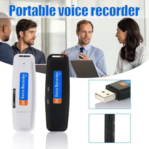 Usb Digital Voice Recorder Mini Dictaphone U-disk Professional Flash Drive Audio Recording Device Recorder For Lecture Meeting