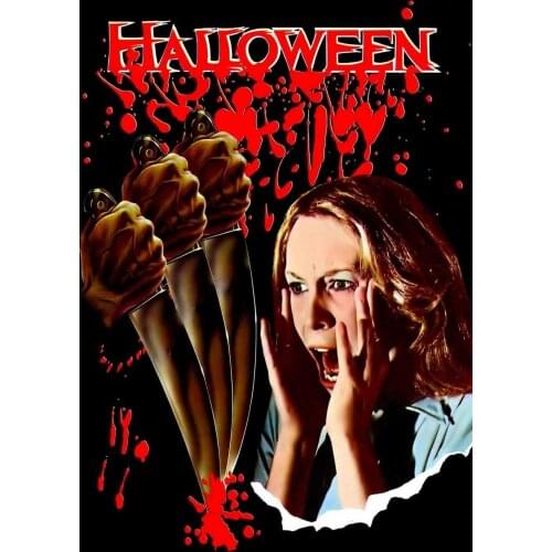 Halloween (1978) - Classic Horror Movie Art Film Print Silk Poster Home Wall Decor 24x36inch