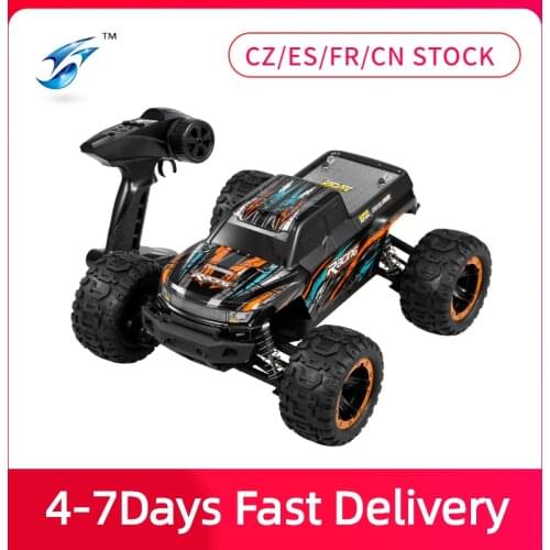 Linxtech 16889A 1/16 RC Car 45km/h High Speed Brushless Motor 4WD RC Race Truck Car Big Foot Off Road Car Toy VS Wltoys 12428