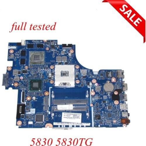 NOKOTION Main board For Acer Aspire 5830 5830TG Laptop Motherboard s989 Hm65 MB.RHJ02.001 MBRHJ02001 LA-7221P GeForce GT540M