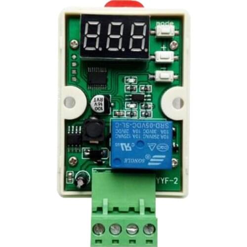 Voltage Detection Module, Automotive Battery Undervoltage Protector, Measurement Charge and Discharge Monitoring, 5/12/24V relay