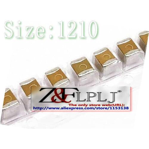 MLCC ceramic chip capacitor Size:1210(3225) 330PF 1KV X7R 10% 331K / 330pF 1000V 100PCS/lot