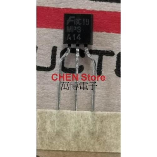 10PCS FAIRCHILD MPSA14 TO-92 Transistor A14 Triode Laser word taping