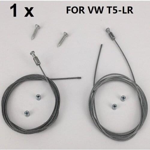 X1 set For VW T5 Caravelle Multivan electric sliding door repair Steel wire Left/right side