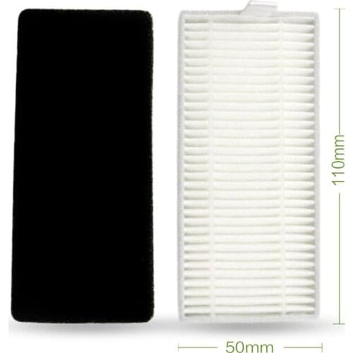 Side Brush Hepa Filter for NEATSVOR X500 Robot Vacuum Cleaner Mop Cloth Side Brush Hepa Filter Spare Parts Replacement Part