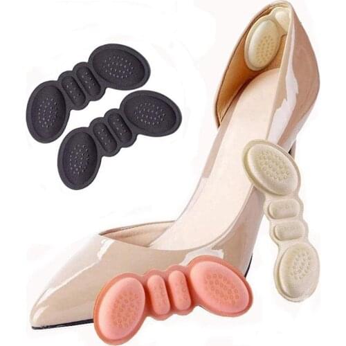 Women Insoles for Shoes High Heels Adjust Size Adhesive Heel Liner Grips Protector Sticker Pain Relief Foot Care Inserts