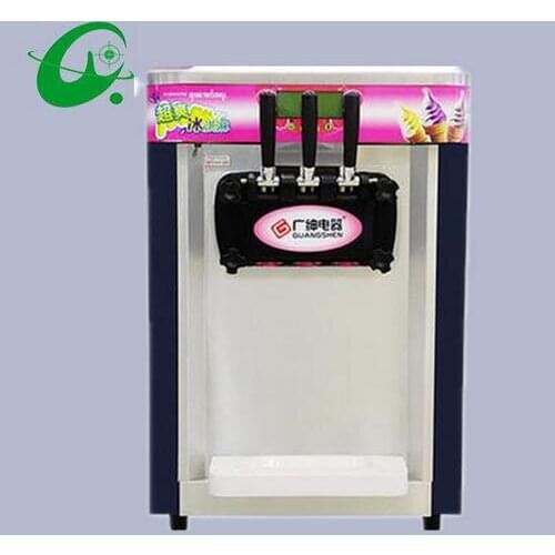 18~20L/H Commercial Soft Ice Cream Making Maker Rainbow soft ice cream making machine