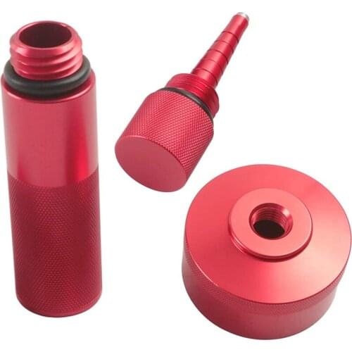 Aluminum Extended Run Gas Cap Adapter, Mess Free Oil Changes Funnel, netic Tip Dipstick Oil Dip Stick Fit EU2200I