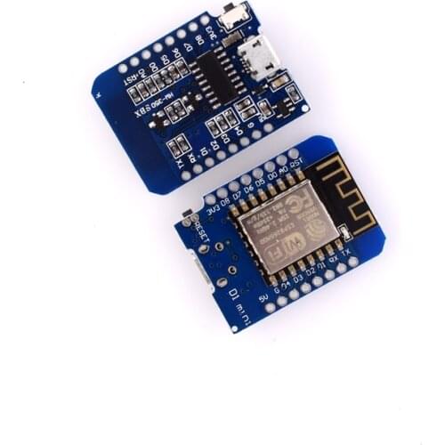D1 Mini ESP8266 ESP-12 ESP-12F CH340G CH340 V2 USB WeMos WIFI Development Board D1 Mini NodeMCU Lua IOT Board 3.3V With Pins