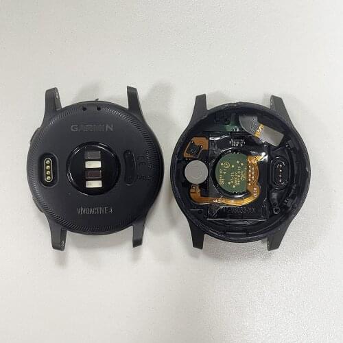For GARMIN Vivoactive 4 Rear Cover Case Without Battery GPS Multifunctional Sports Watch Back Cover Replacement Repair