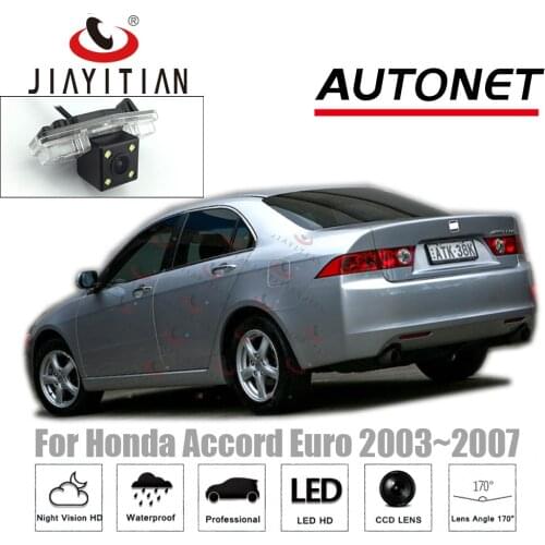 JIAYITIAN rear view camera For Honda Accord 7 2002 2003 2004 2005 2006 2007 CCD Night Vision Backup Camera license plate camera