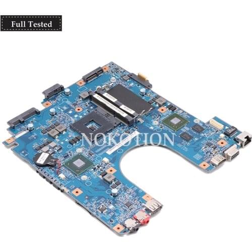 NOKOTION motherboard For Sony VAIO VPCEH VPCEH-111T A1829664A A1829663A MBX-249 main board 48.4MQ01.01M HM65 DDR3 GT410M