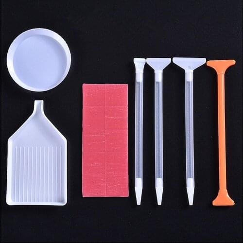 Diy Diamond Embroidery Accessories and Tools Kit Adult or Kids Diamond Painting Box Mosaic Glue Pen Kit