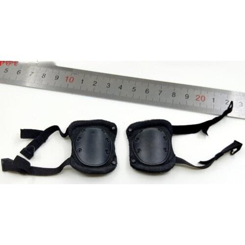 For Sale DAM 78080 DAMTOYS 1/6th Marine Corps Cruise Black Knee Pads Model For Usual 12inch Body Doll Collectable
