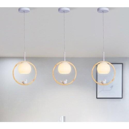 Nordic LED Pendant Lights Bird Hanging Lamps Indoor Home Decoration Modern Light Fixture Living Room Bedroom Dining Room Lights