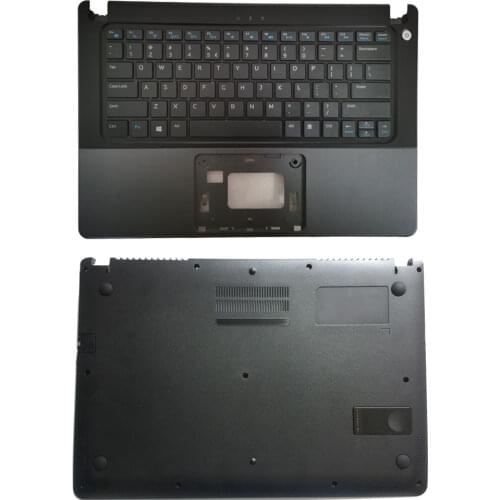 US laptop Keyboard for DELL vostro V5460 5460 5470 V5480 Palmrest Upper cover without fingerprint/Bottom case cover