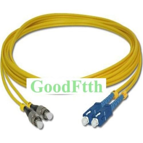 Fiber Patch Cord Jumper Cable SC-FC UPC SC/UPC-FC/UPC SM Duplex GoodFtth 100-500m