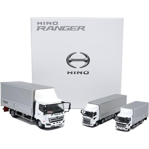 Original Collective Hino Ranger Profia Diecast Metal Car Truck Trailer Container Model 3 Units Set
