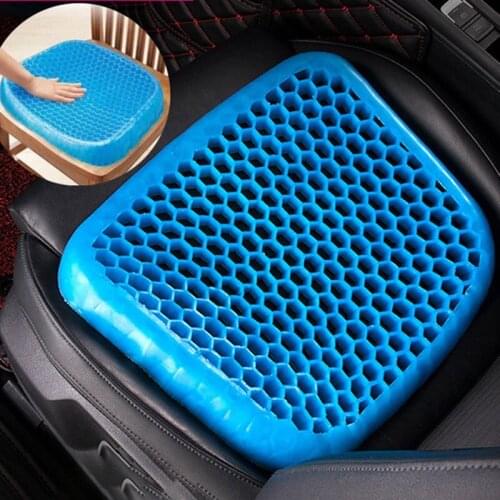 Cushion Summer Gel Ice Pad Non-slip Soft And Comfortable Car Seat Mat Car Interior Supplies Summer Necessary Car Seat Cushion