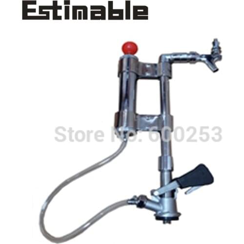 Home brew S Type keg coupler with Party pump, keg tap faucet home brewing High quality keg party pump easy use and clean