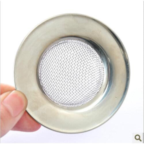 Hair Catcher Stopper Stainless Steel Bathtub Shower Drain Hole Filter Trap Metal Wire Sink Strainer Kitchen Bathroom Accessories