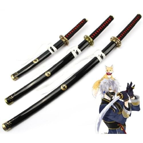 Touken Ranbu Online Nikkari Aoe katana wooden Sword knife blade weapon Cosplay Props shipping free