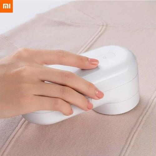 New Xiaomi Mijia Hair Ball Trimmer Micro-arc Protective Clothing Net 5-Blade Cyclone Floating Blade 90 Minutes Long Battery Life