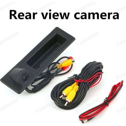 [High Quality] waterproof Car parking Trunk handle camera For BMW F10 F11 F25 F30 Rear view camera Night vision