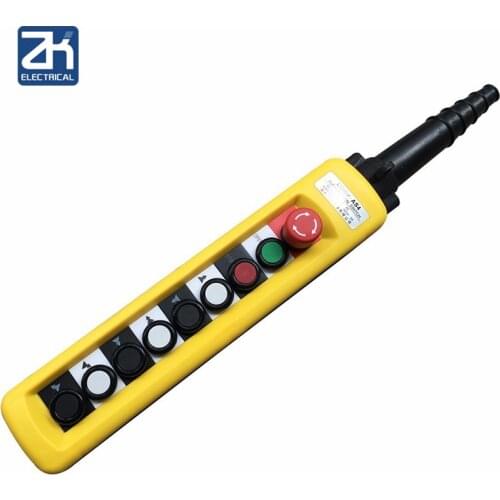 XAC-A8913 Motor-driven Gourd Lifting Button Control Switch Double Speed Crane Driving Remote Control Handle Waterproof COBP-AS4
