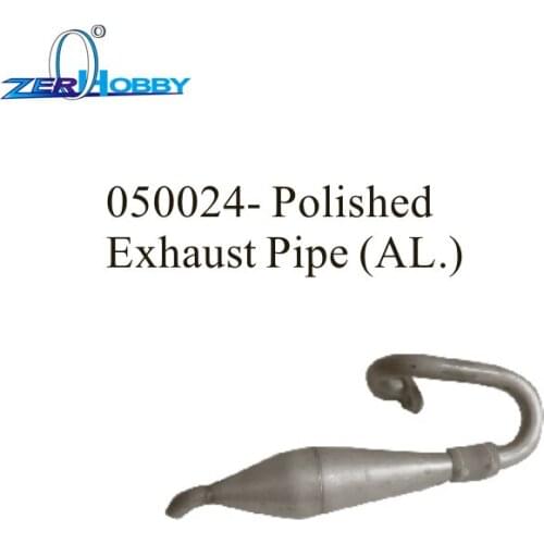 RC CAR SPARE PARTS ACCESSORIES UPGRADE SPARE PARTS ALUMINUM POLISHED EXHAUST PIPE FOR HSP 1/5 GAS TRUCK 94050 (part no. 050024)