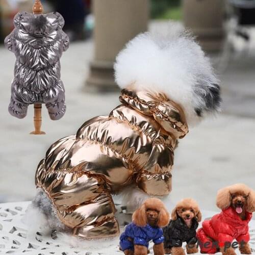 Dog Winter Clothes Small Medium Dog Cotton Padded Warm Coat Jacket for Chihuahua Corgi Schnauzer French Bulldog Dog Costume