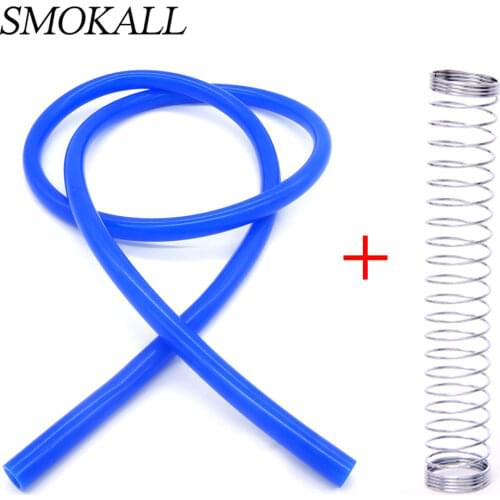 1pcs Silicone Hookah Hose 1.5m Length Shisha Chicha Tube Mouth Pipe Narguile Nargile Herb Tobacco Cigarette Smoking Accessories
