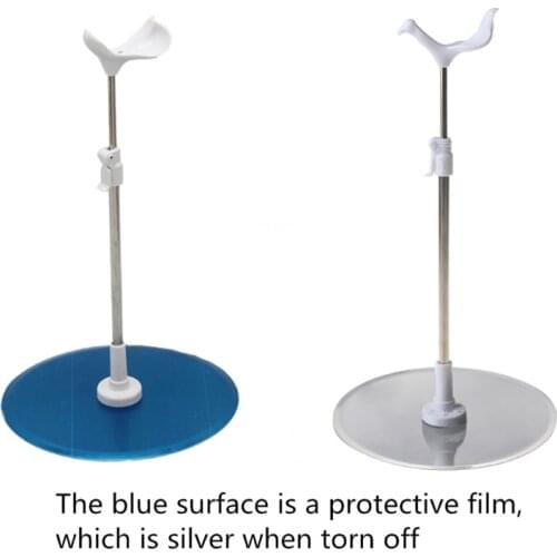 1pc Silver 1/3 1/4 dolls Display Stand Holder 60cm 50cm SD Dolls ACCess