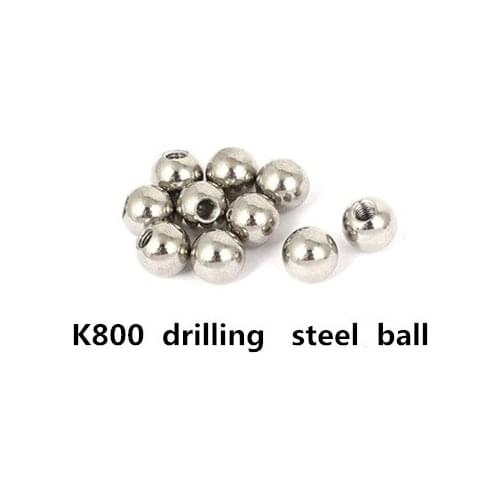 10pcs K800 3D printer dedicated drilling steel stainless steel beads punching and tapping processing ball screw ball