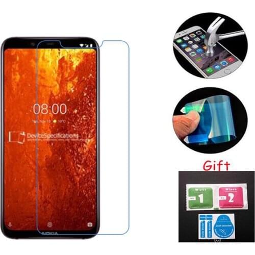 3PCS For Nokia 8.1 Glass Screen Protector Nano Soft Premium Tempered Explosion proof Clear protect film Guard Cover