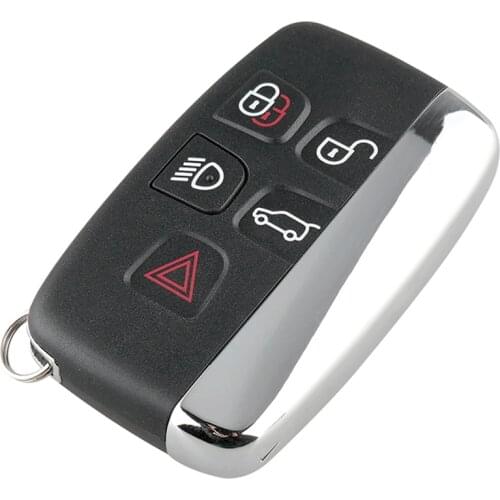 5 Buttons Remote Key Fob Case Shell Replacement for LAND ROVER LR4 Range Rover Car Remote Key Shell Replacement