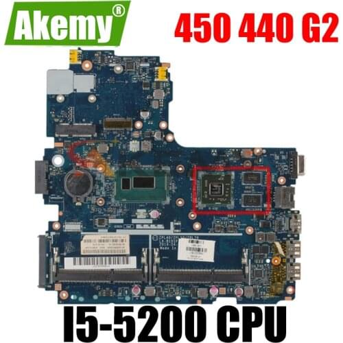 799561-501 FOR HP 450 440 G2 Laptop Motherboard ZPL40 ZPL50 ZPL70 LA-B181P I5-5200 799561-001 799561-601 100% fully tested