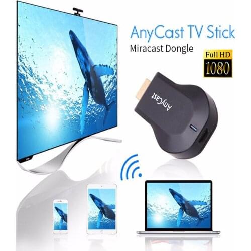 1080P Anycast m4plus WIFI mirroring multiple TV stick Adapter Mini Android FOR IOS Cast HDMI-compatible WiFi Dongle Any cast