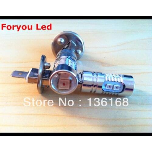 Free Shipping High Bright 10 LEDS SamSung SMD Chip H1 Car Automotive Fog Light Lamp Bulb Amber 12V