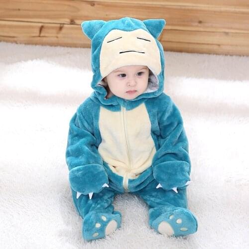 Baby Rompers Winter Kigurumi Lion Costume For Girls Boys Toddler Animal Jumpsuit Infant Clothes Pyjamas Kids Overalls ropa bebes