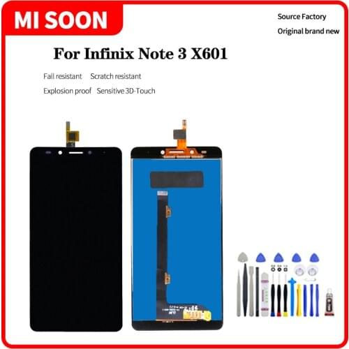 For Infinix Note 3 X601 LCD Display Touch Screen Digitizer Assembly For Infinix Note 3 X601 lcd Replacement Screen