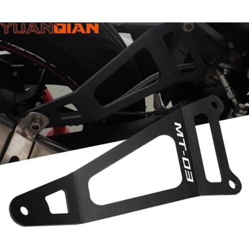 For YAMAHA MT-03 MT03 2015-2021 2020 2019 2018 2017 2016 Motorcycle Stainless Steel Rear Foot Peg Footrest Blanking Plates MT 03