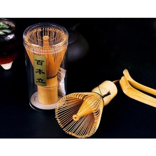 Fashion Hot Natural Bamboo Chasen Matcha Whisk Preparing For Green Tea Powder Chasen Brush Tool for Matcha New SN571