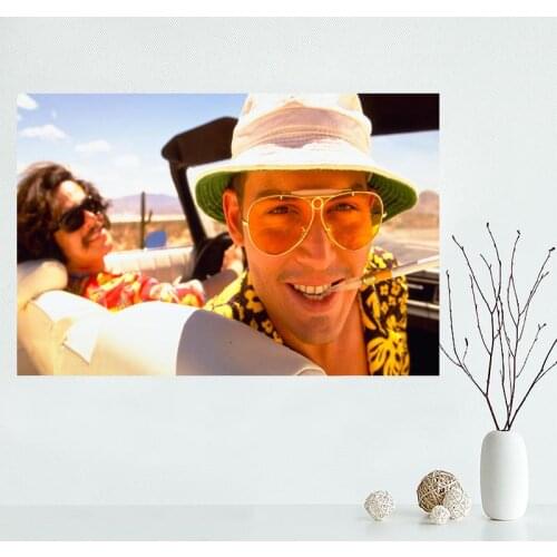 Custom Fear And Loathing Decorative Canvas Poster High Quality Home Decoration Wall Art Cloth Canvas Fabric Wall Poster Print