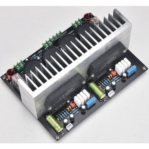 New STK4046V Thick Film 120WX2@8Ω HiFi Power Amplifier Board With Heatsink